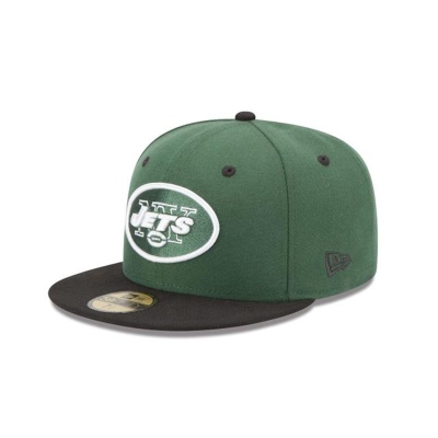 New York Jets Gorra | New Era NFL 2tone 59fifty Fitted Cap Mexico - Verdes
